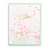 Confetti Foil Card